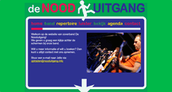 Desktop Screenshot of nooduitgang.info