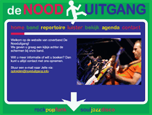 Tablet Screenshot of nooduitgang.info